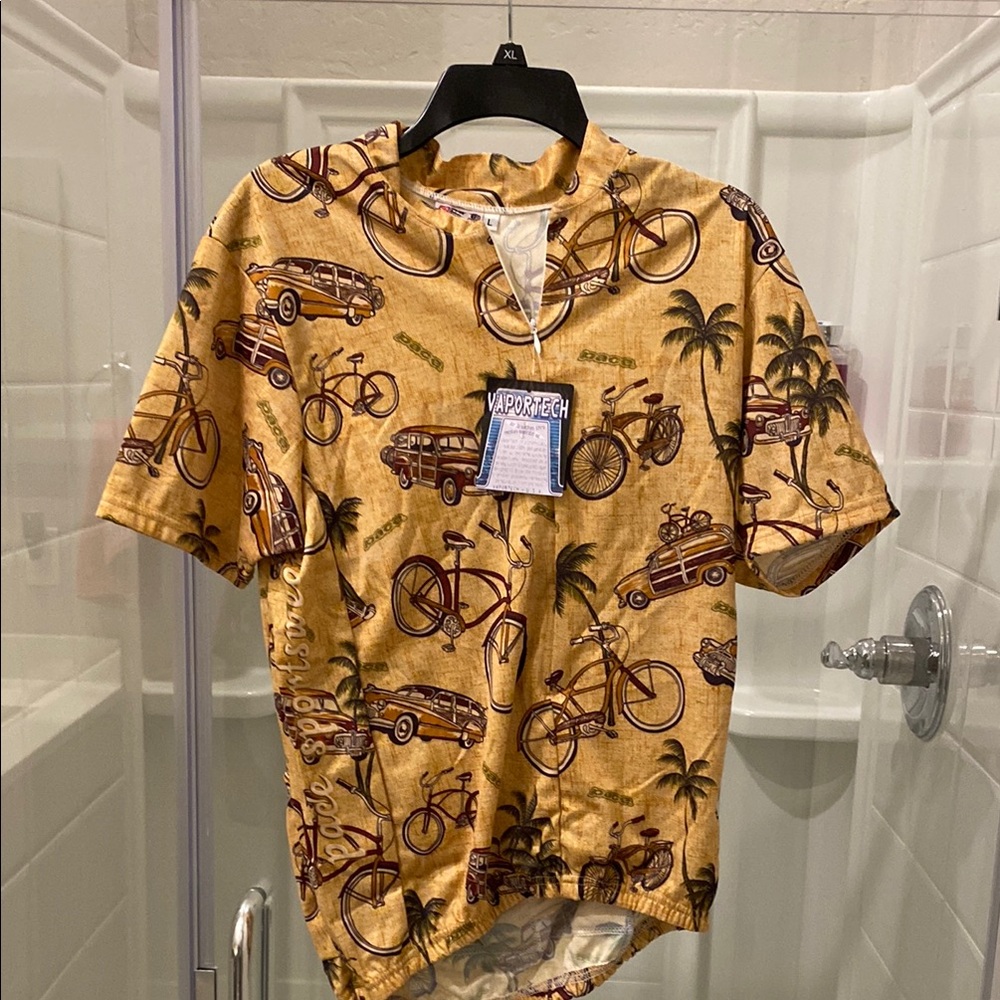 Yellow Casual Button Down Shirt
